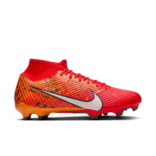 Nike Zoom Mercurial Superfly Academy 9 MDS Grass/Artificial Grass Football Shoes (MG) Bright Red Orange Black