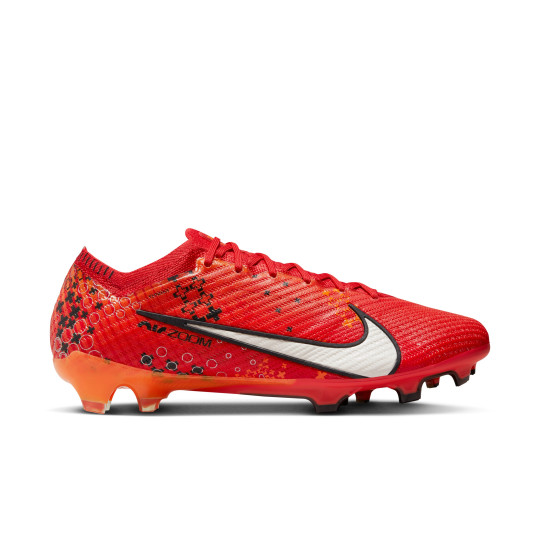 Nike Zoom Mercurial Vapor Elite 15 MDS Grass Football Shoes (FG) Bright Red Orange Black White