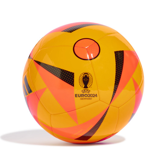 adidas EURO 2024 Fussballliebe Club Ballon de Foot Taille 5 Orange Noir