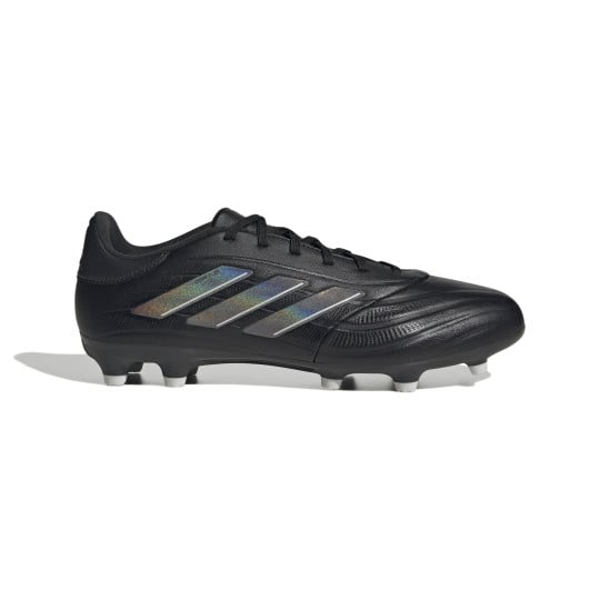adidas Copa Pure 2 League Gazon Naturel Chaussures de Foot (FG) Noir Argenté