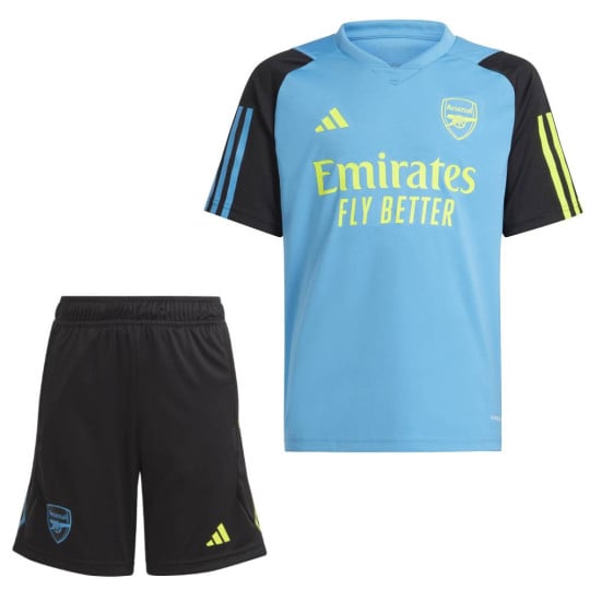adidas Arsenal Trainingsset 2023-2024 Kids Blauw Zwart Geel
