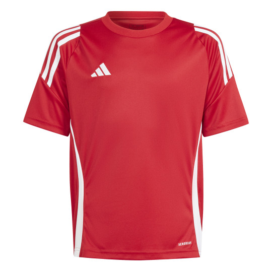 adidas Tiro 24 Maillot de Foot Enfants Rouge Blanc