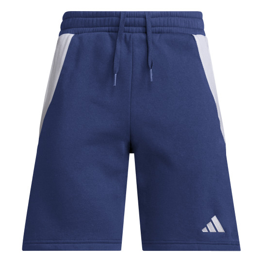 adidas Tiro 24 Sweat Broekje Kids Donkerblauw Wit