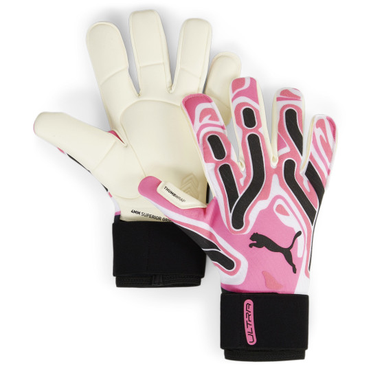 PUMA Ultra Ultimate Keepershandschoenen Roze Wit Zwart