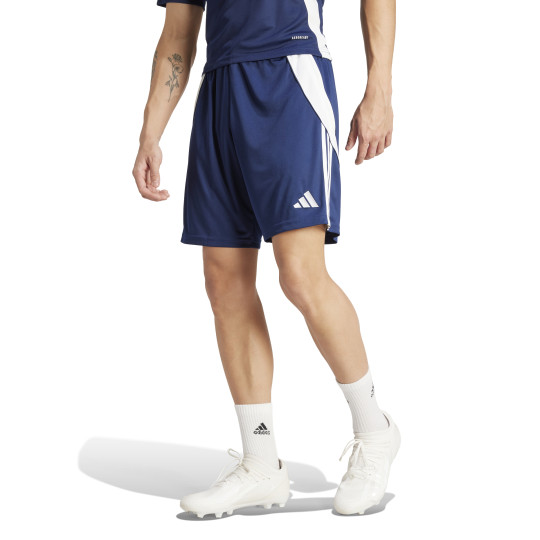 Pantalon d'entraînement adidas Tiro 24 bleu foncé blanc