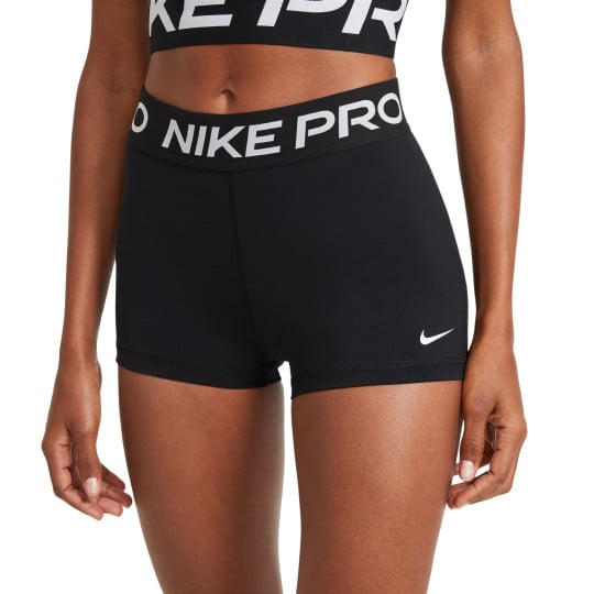 Nike Pro 365 Short Dames Zwart Wit