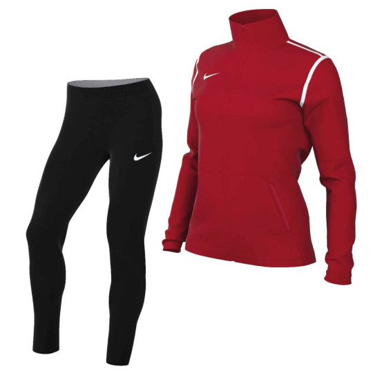 Nike Park 20 Trainingspak Full-Zip Dames Rood Wit
