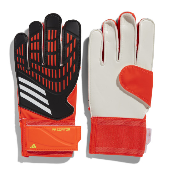 adidas Predator Training Keepershandschoenen Kids Zwart Felrood Wit Geel