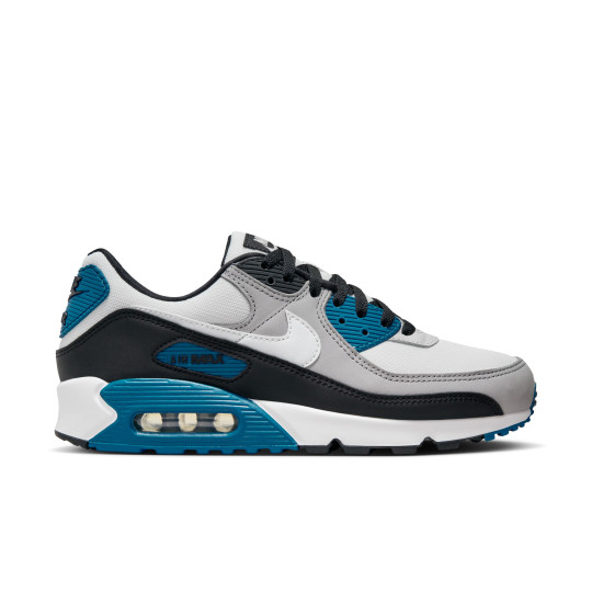 Nike Air Max 90 Sneakers Wit Grijs Blauw Zwart