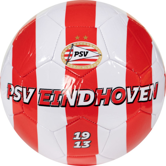 PSV Bal Strepen Eindhoven Rood-Wit