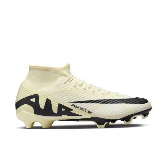 Nike Zoom Mercurial Superfly 9 Academy Grass/Artificial Grass Football Shoes (MG) Off White Black