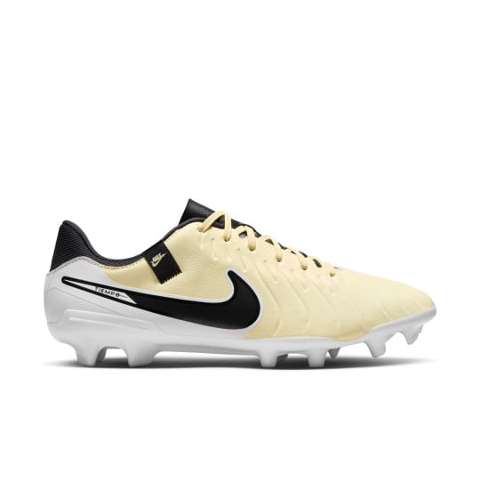 Nike Tiempo Legend 10 Academy Grass/Artificial Grass Football Shoes (MG) Off White Black White Gold