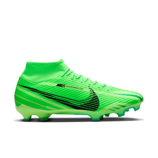 Nike Zoom Mercurial Superfly 9 Academy Grass/Artificial Grass Football Shoes (MG) Bright Green Black Green