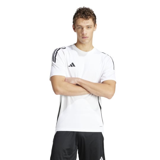 adidas Tiro 24 Trainingsshirt Wit Zwart