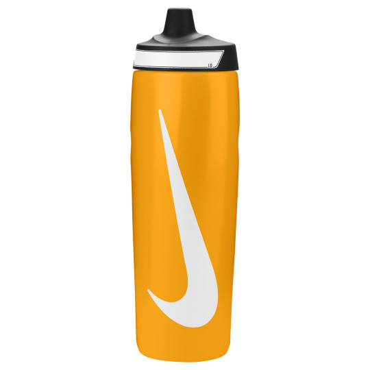 Nike Refuel Bidon Grip 710ML Oranje Zwart Wit