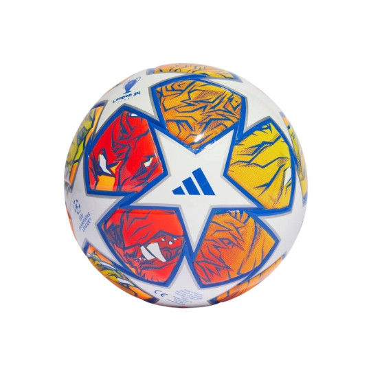 adidas Champions League Mini Voetbal Maat 1 Wit Blauw Geel Rood