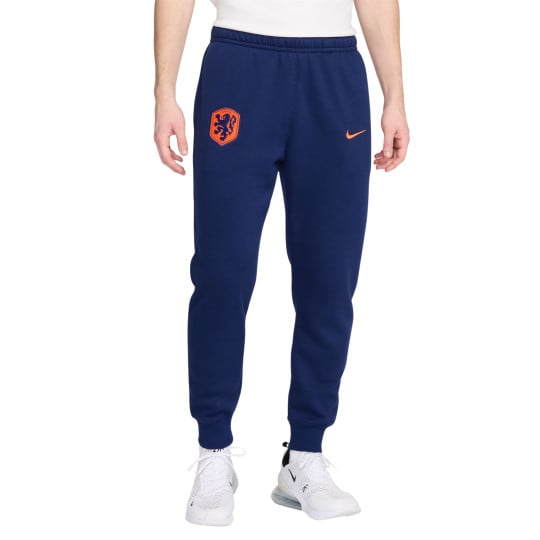 Nike Nederland Sportswear Club Joggingbroek 2024-2026 Blauw Oranje
