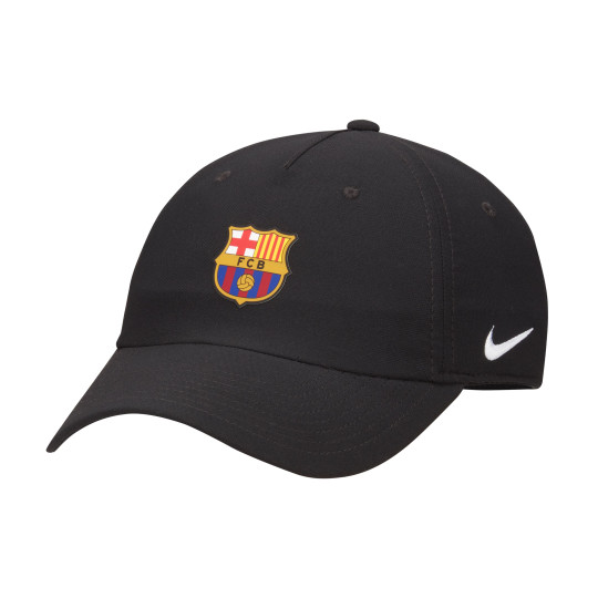Nike FC Barcelone Club Casquette 2024-2025 Noir Blanc