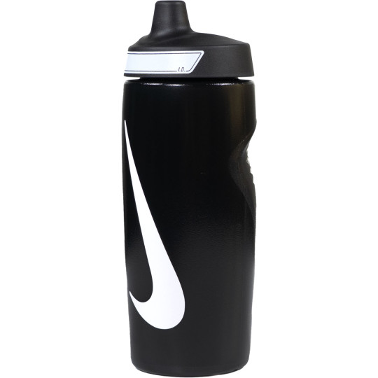 Nike Refuel Bidon Grip 550ML Zwart Wit