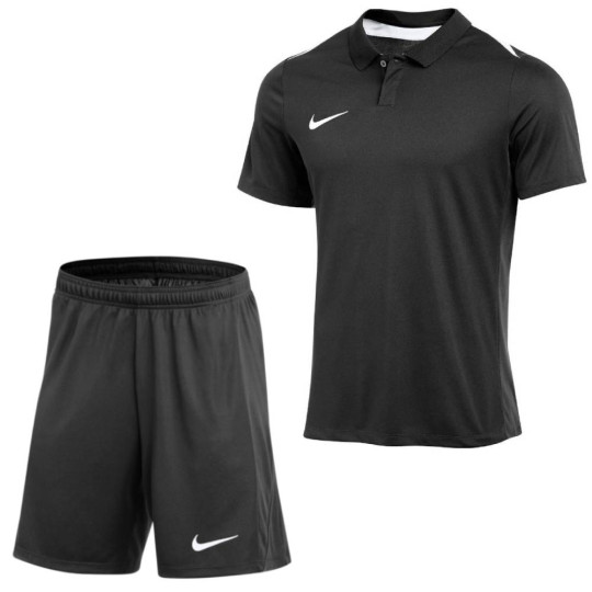 Nike Academy Pro 24 Polo Trainingsset Zwart Wit
