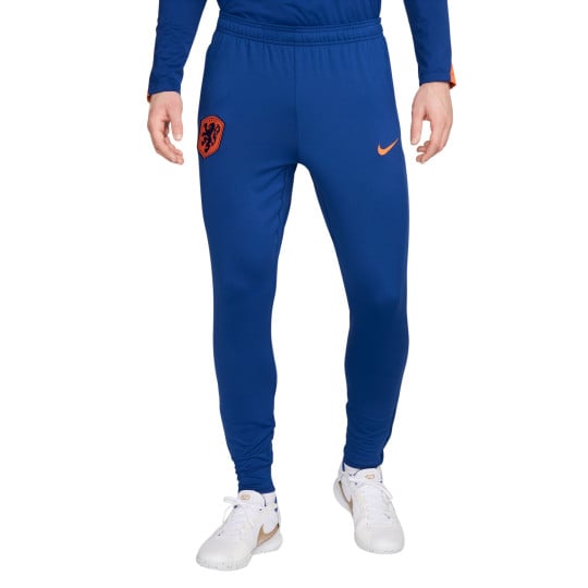 Pantalon d'entraînement Nike Netherlands Strike 2024-2026 bleu orange