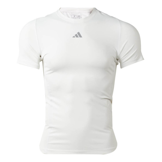 T-shirt Adidas Techfit blanc