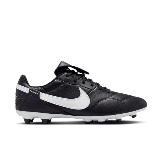 Nike Premier III Gras Football Shoes (FG) Black Black White