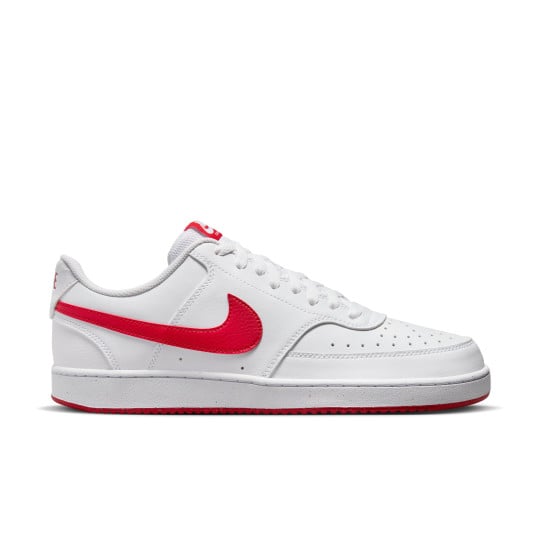 Nike Court Low Vision Next Nature Sneakers Wit Rood