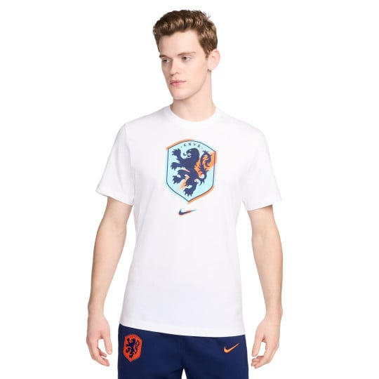 T-shirt Nike Netherlands Crest 2024-2026 blanc