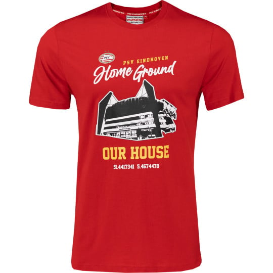 PSV T-shirt Homeground Rood