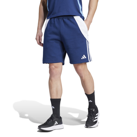 Pantalon d'entraînement adidas Tiro 24 Sweat bleu foncé blanc