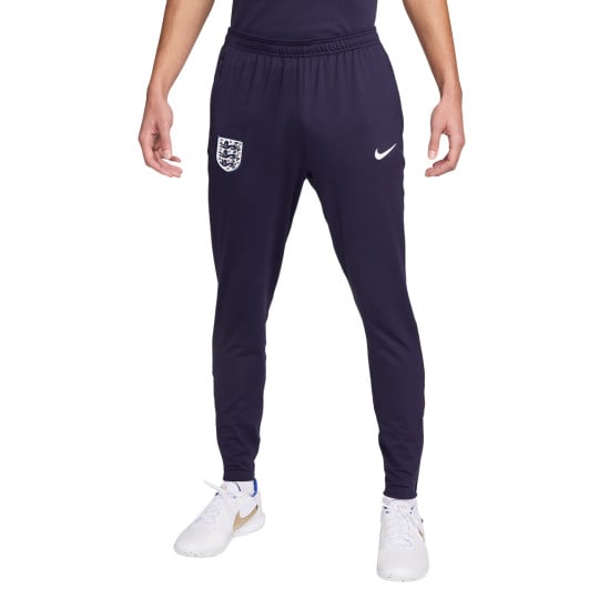Nike Engeland Strike Trainingsbroek 2024-2026 Donkerblauw Paars Wit