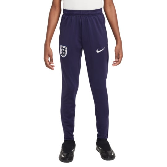 Nike Angleterre Strike Pantalon d'Entraînement 2024-2026 Enfants Bleu Foncé Mauve Blanc