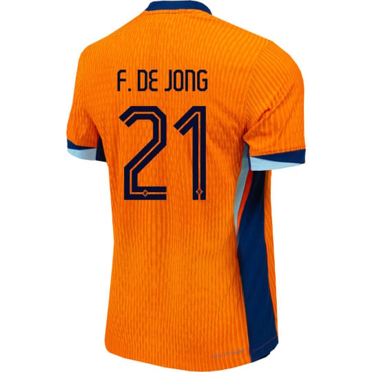 Nike Nederlands Elftal F. de Jong 21 Thuisshirt Authentic 2024-2026