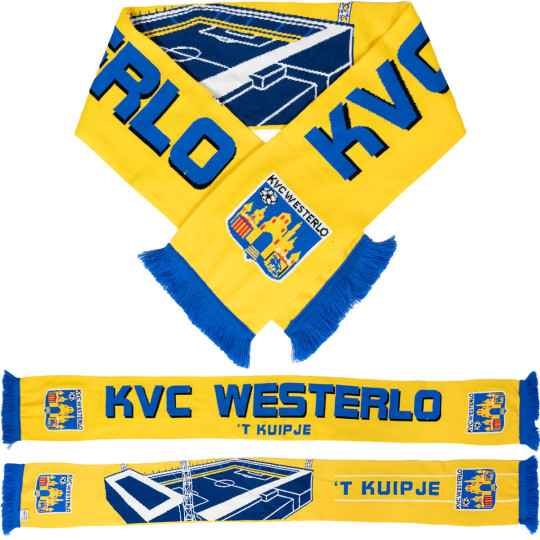 Châle KVC Westerlo Stadium bleu jaune