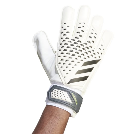 adidas Predator Training Keepershandschoenen Wit Zwart Felgeel