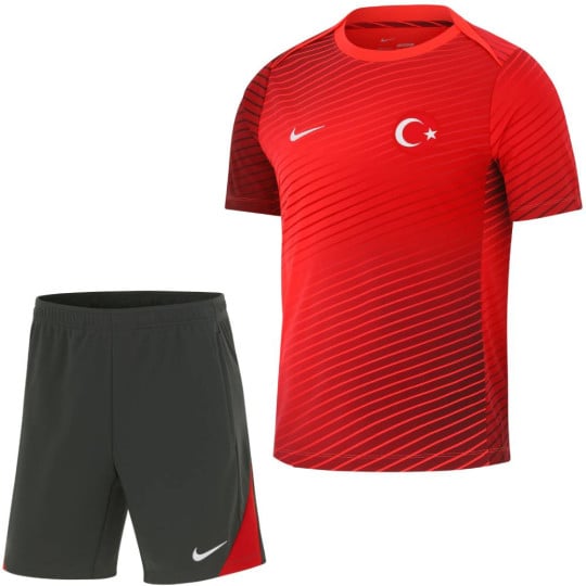 Nike Turquie Academy Pro Ensemble Training 2024-2026 Rouge Anthracite Blanc