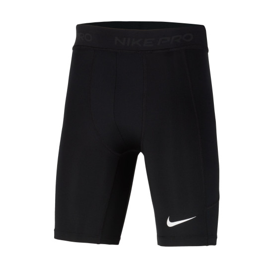 Pantalon Nike Pro Sliding pour garçons, noir et blanc