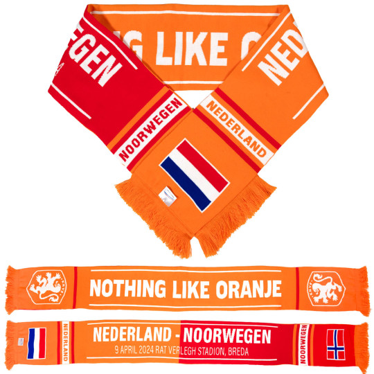 KNVB Sjaal Oranjeleeuwinnen Nederland - Noorwegen