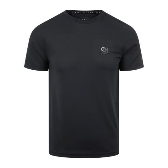 Cruyff Active Trainingsshirt Zwart Zilver