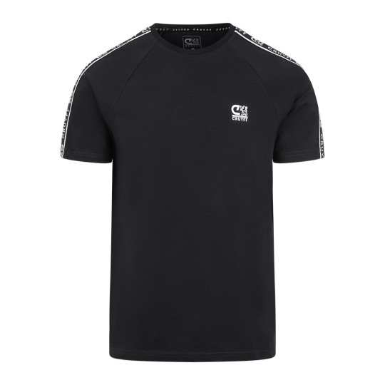 Cruyff Xicota Brand T-Shirt Enfants Noir Blanc