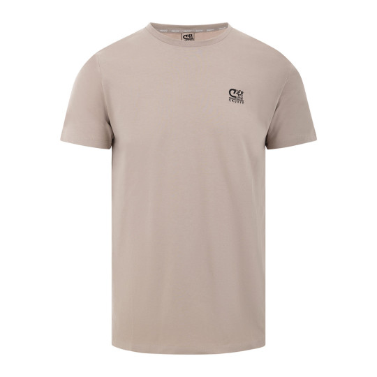Cruyff Energized T-Shirt Marron Clair Noir
