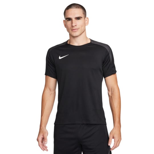 Nike Strike Trainingsshirt Zwart Donkergrijs