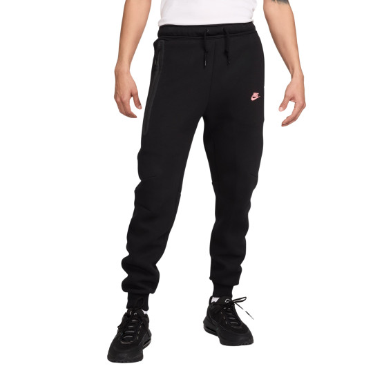 Nike Tech Fleece Sportswear Joggingbroek Zwart Roze Donkergrijs