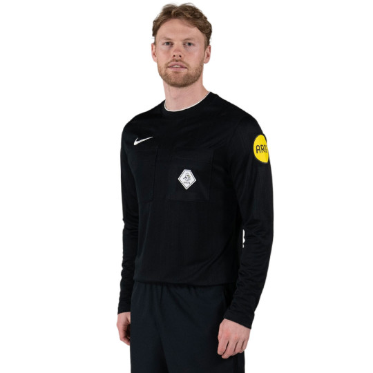 Nike KNVB Scheidsrechtersshirt 2024-2026 Lange Mouwen Zwart