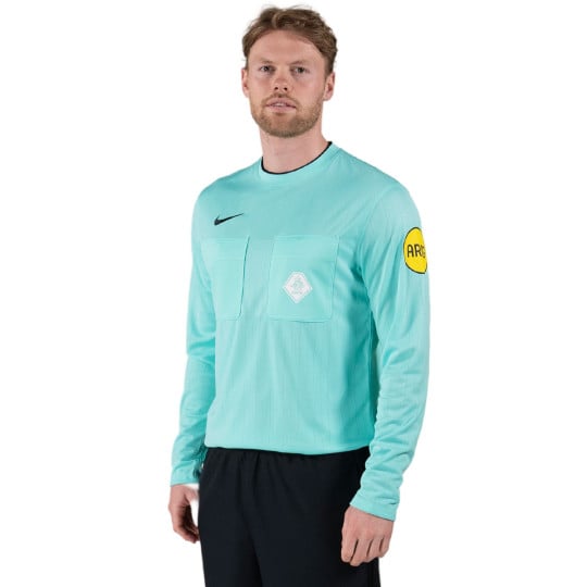 Nike KNVB Scheidsrechtersshirt Lange Mouwen 2024-2026 Turquoise