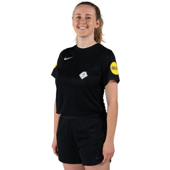Nike KNVB Scheidsrechtersshirt 2024-2026 Dames Zwart