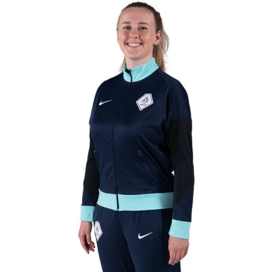 Nike KNVB Scheidsrechters Trainingsjack 2024-2026 Dames Donkerblauw