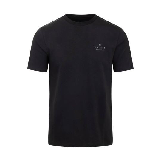 Cruyff Elevate T-Shirt Zwart Wit Paars