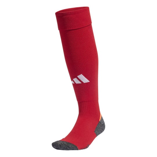Chaussettes de football adidas Adi 24 rouge orange gris
